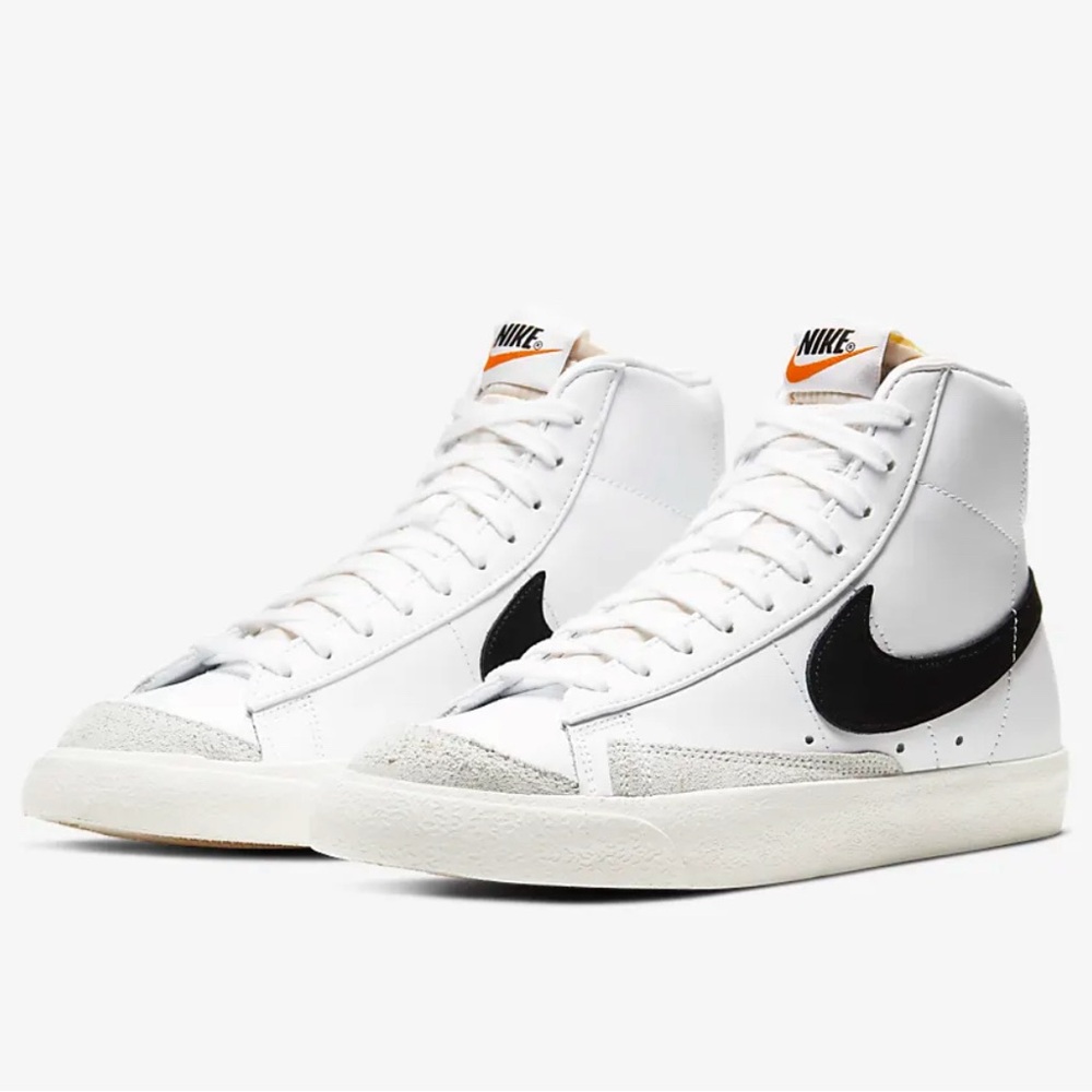 SOLD!Nike Blazer 77 - White and Black High-Top Nike brand Sneakers. Brand new!